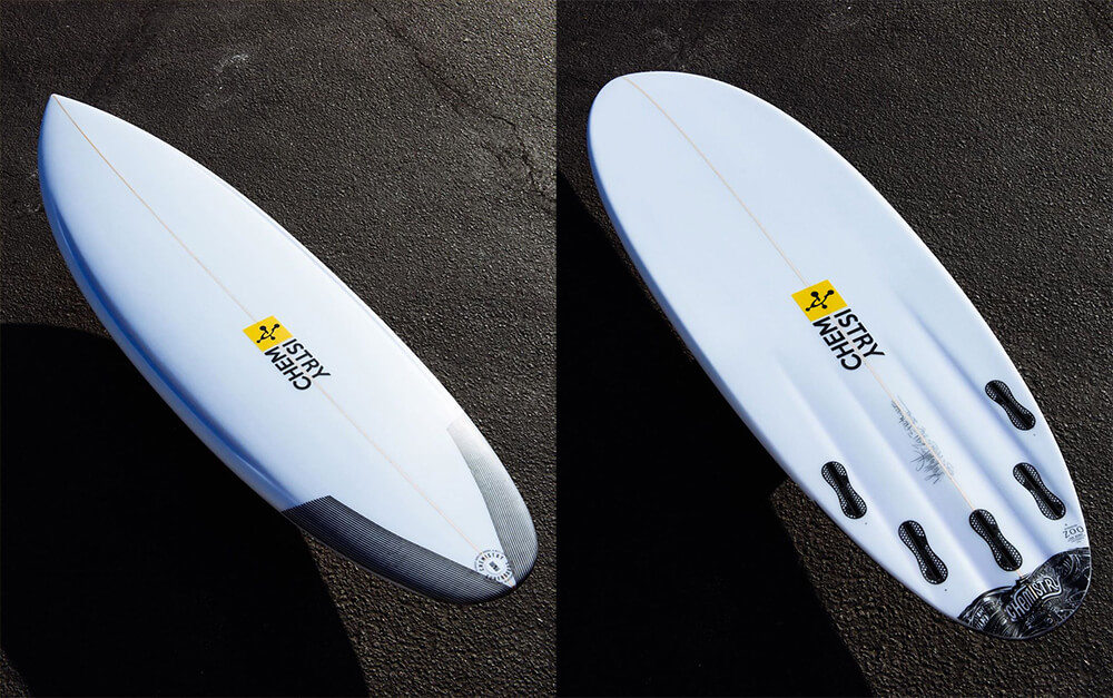 Zen3 Chemistry Surfboards